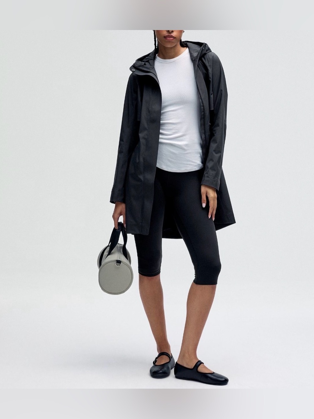 Lululemon Rain Rebel Jacket Sz 8 Black LW4CAOS NWT